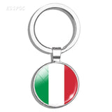 South Europe Country Flag Keychain Greece Albania Spain Italy Croatia Bulgaria Bulgarian Serbia Romania San Marino Portugal Flag