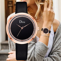 Leather Watches Leather Minimalist Wrist Watch Women Watches