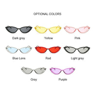 Candy Colors Sunglasses for Women Cat Eye Sun Glasses Female Eyewear Cool UV400