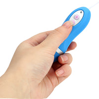 Flashing Vibrator Vibrating Egg G-spot Massage Clitoris Stimulator Blue/Pink for Women Masturbator